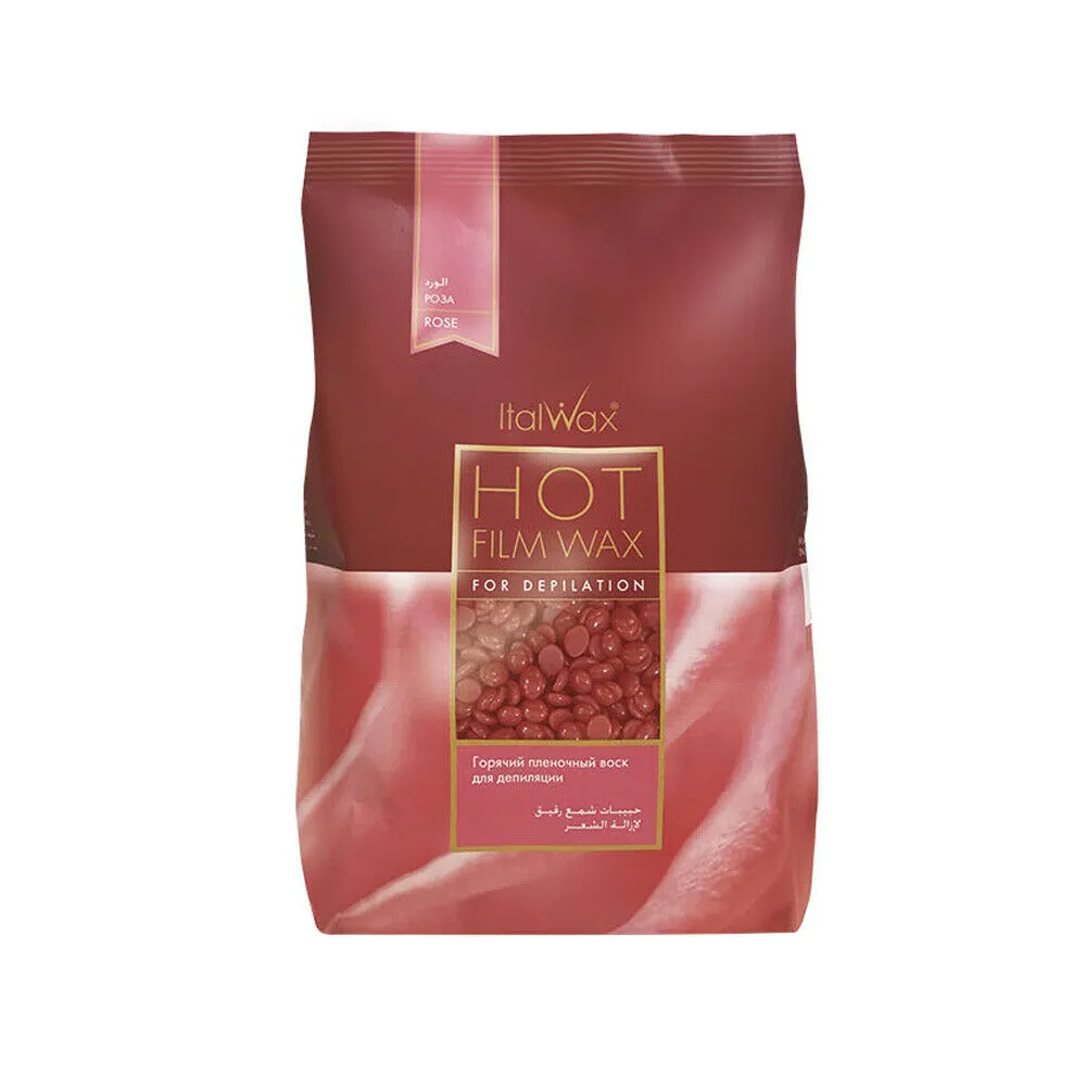 ItalWax Hot Film Wax For Depilation Rose 500gr