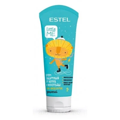 Estel Little Me Childrens protective cream against wind and bad weather for face and hands, 75 ml