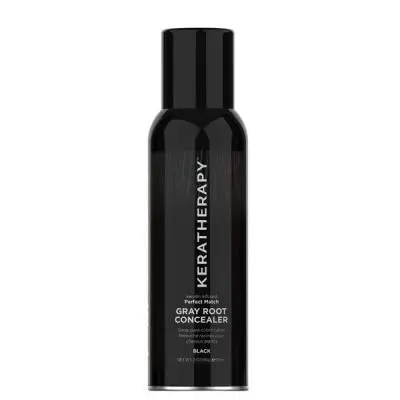 Keratherapy Keratin Infused Perfect Match Gray Root Concealer Black 118ml