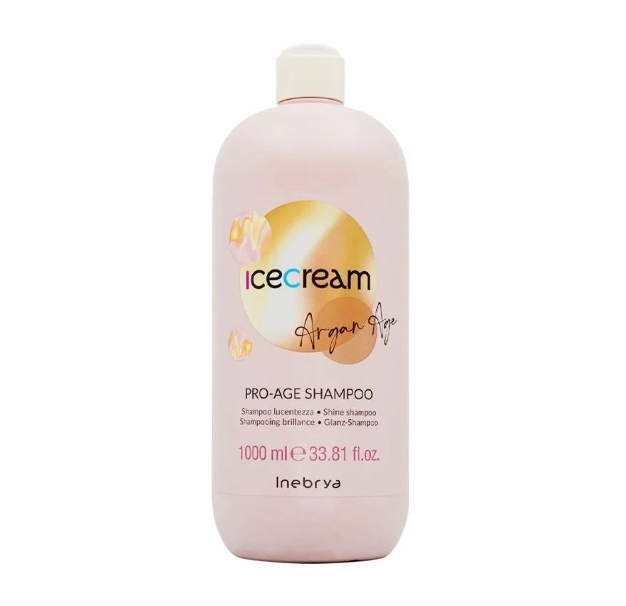 Inebrya Ice Cream Argan-age Pro-Age Shampoo 1000ml