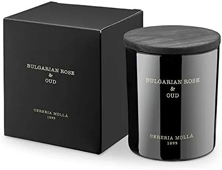 Cereria Molla 1899 Candle Bulgarian Rose & Oud 230g