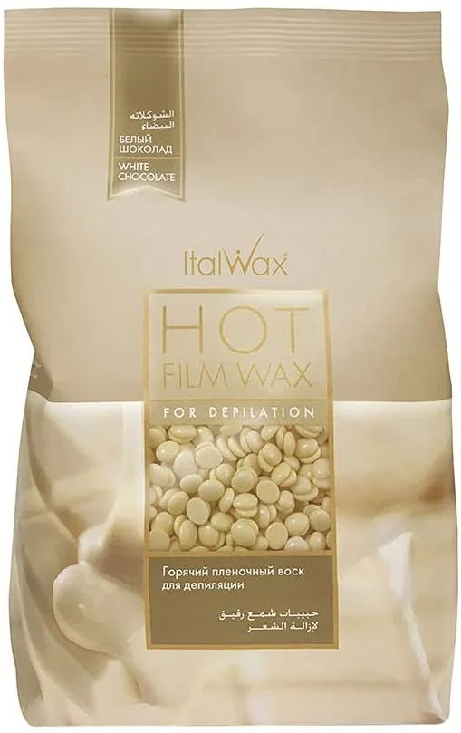 ItalWax Hot Film Wax For Depilation White Chocolate 500gr