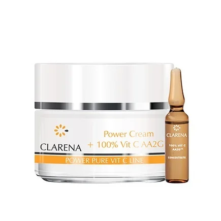 Clarena Power Cream +100% Vit C AA2G 50ml+1.5ml