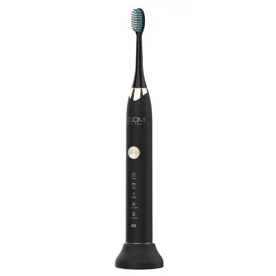 OSOM Rechargeable Electric Sonic Toothbrush, Black OSOMORALT7BL