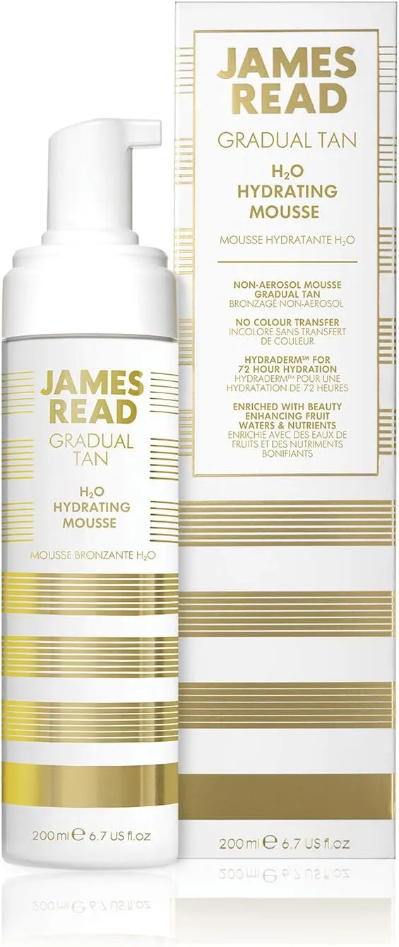 James Read Gradual Tan H2O Hydrating Mousse 200ml