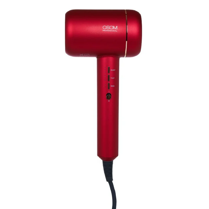 OSOM Professional Hair Dryer Red OSOMF5RD (1800W)