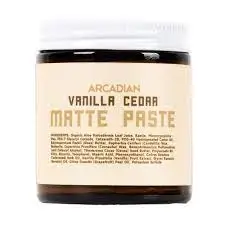 Arcadian Vanilla Cedar Matte Paste 115g