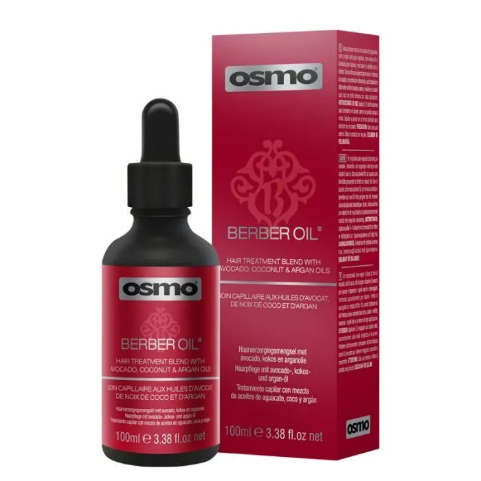 OSMO Berber Oil Hair Treatment Blend With Avacado Coconut*Argan Oil 100ml