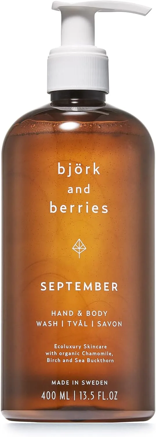 Bjork and Berries September Hand Body Wash 400ml