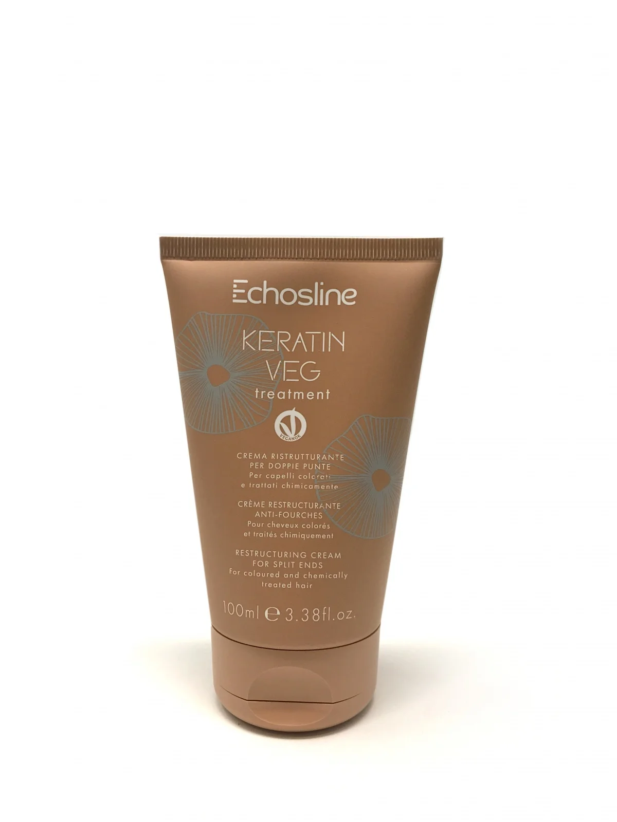 EchosLine Keratin Veg Treatment Restructuring Cream 100ml