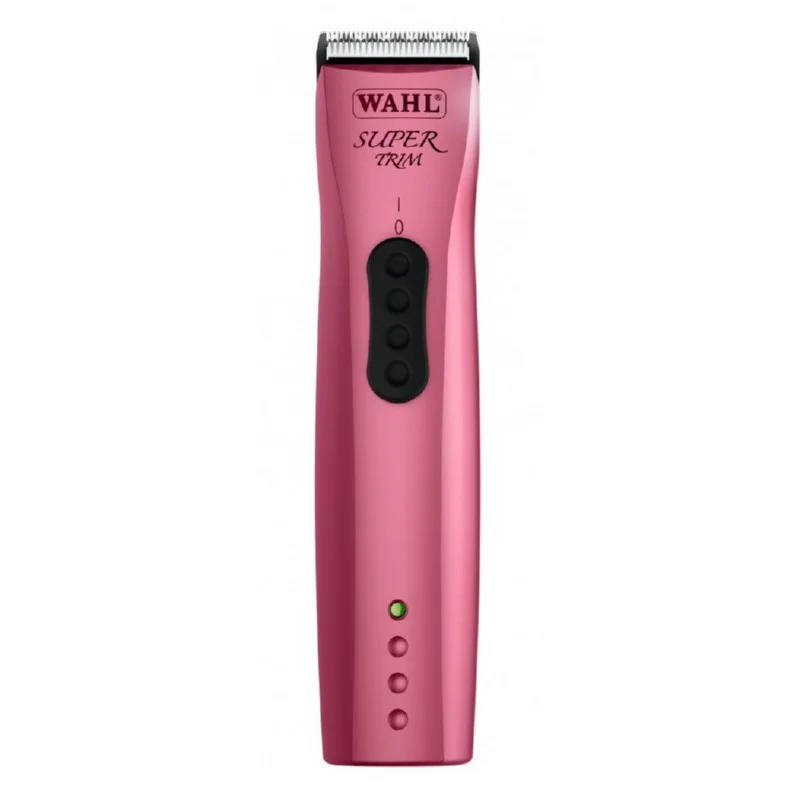 Wahl Professional Hair Trimmer for Animals Super Trim 1592-0480 Pink