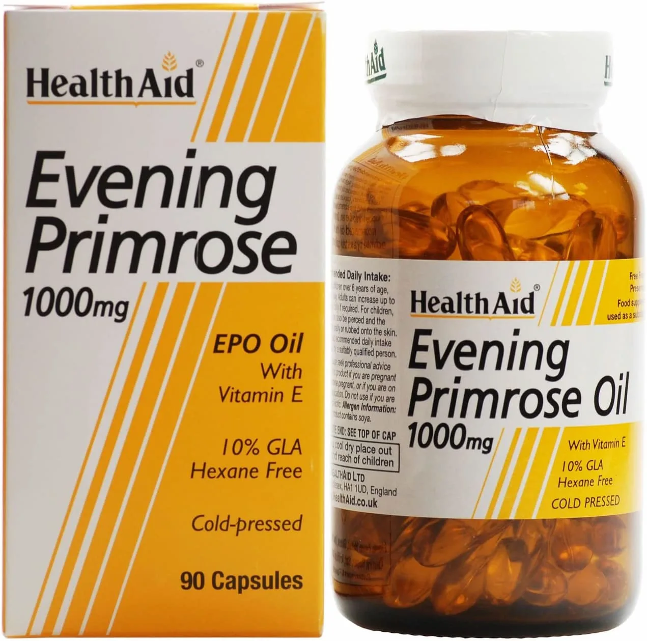 HealthAid Evening Primrose Oil 1000mg 90cap