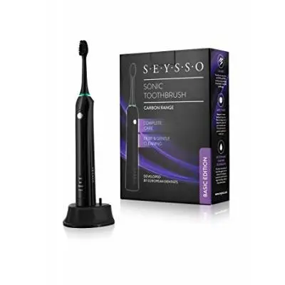 SEYSSO Carbon Range Basic Edition Sonic Toothbrush (Black)