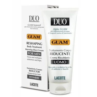 Guam Duo Reshaping Body Treatment Warming Effect Cream For Men 200ml