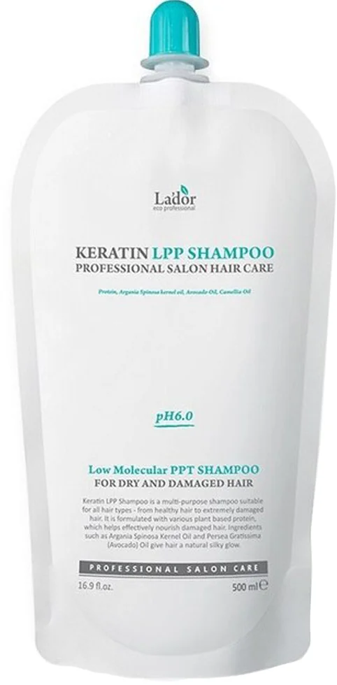 Lador Eco Professional Keratin LPP Shampoo pH6.0 Refill 500ml