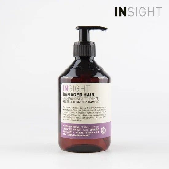 Insight Damaged Hair Restructurizing Shampoo 400ml