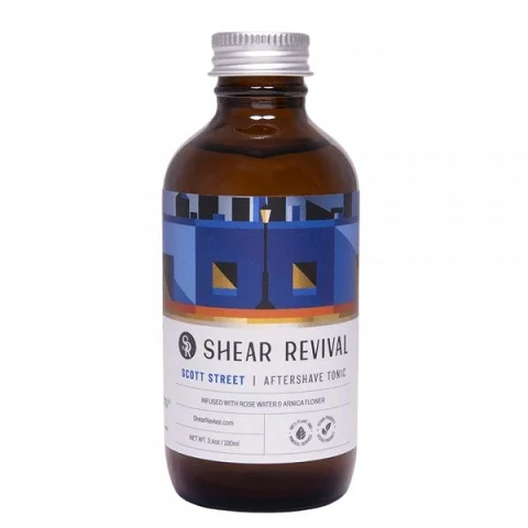 Shear Revival Scott Street Aftershave Tonic Bay Rum & Lime 100ml