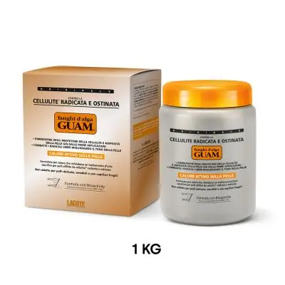 Guam Fanghi dAlga Cellulite Radicata E Ostinata Calore Attivo Sulla Pelle 1kg