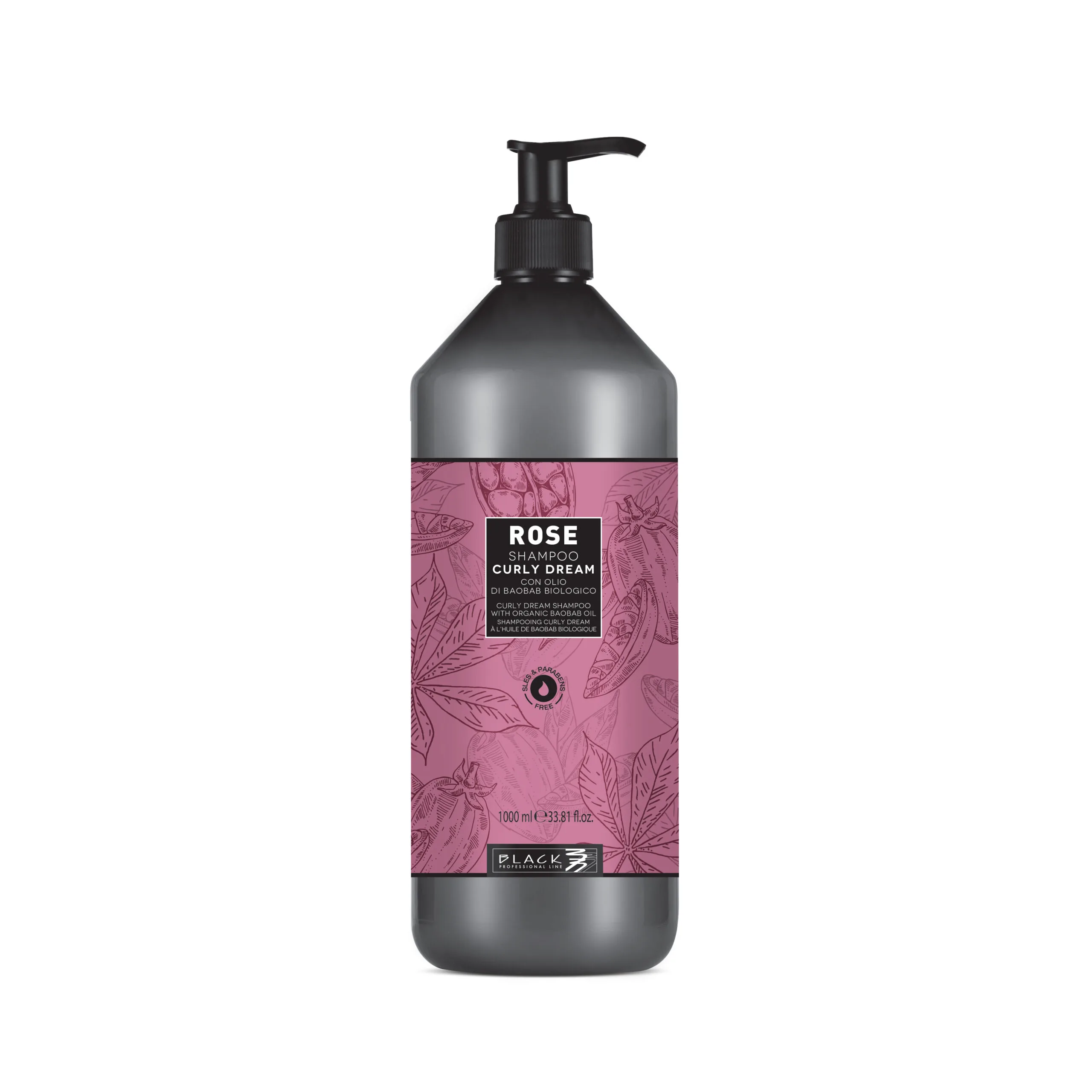 Black Rose Curly Dream Shampoo 1000ml