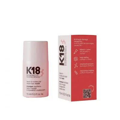 K18 Biomimetic Hairscience Leave-In Molecular Repair Hair Mask 15ml