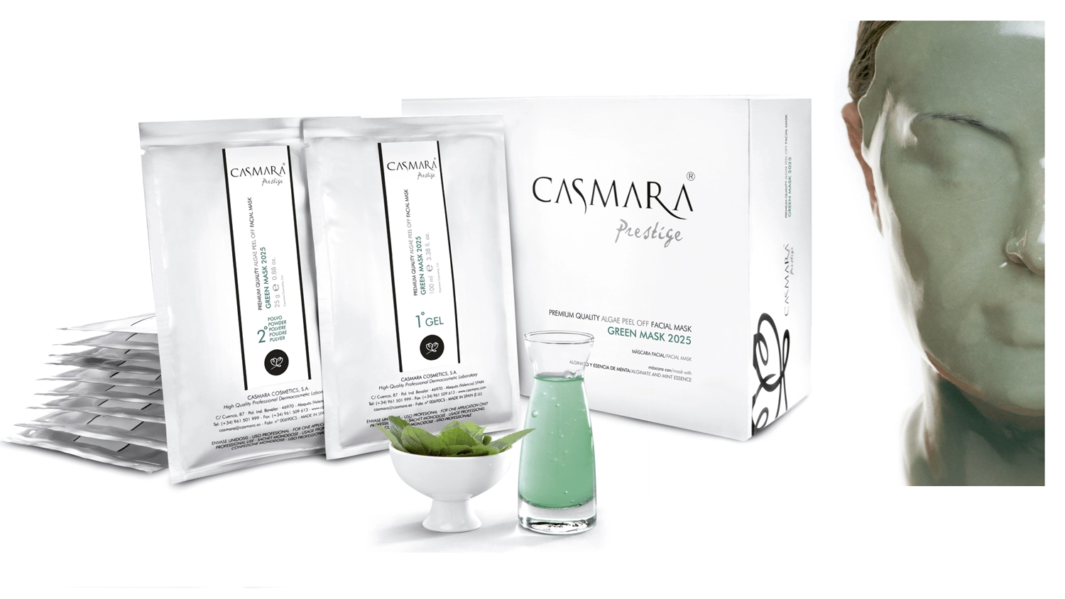 Casmara Green Mask 2025 10pcs