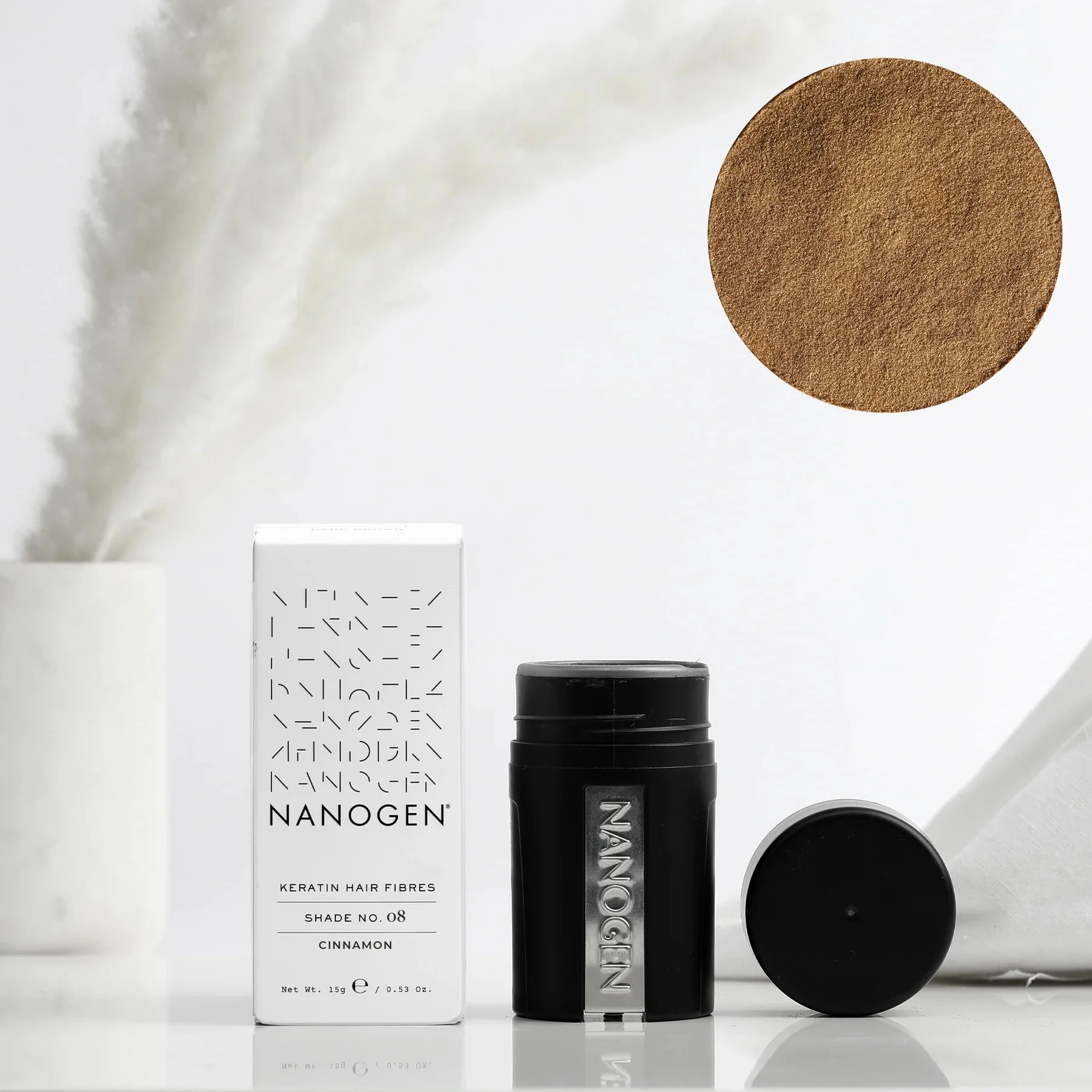 Nanogen Hair Thickening Fibres Cinnamon 15g