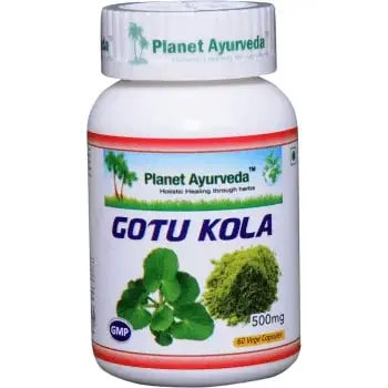 Planet Ayverda Gotu Kola Organic Capsules