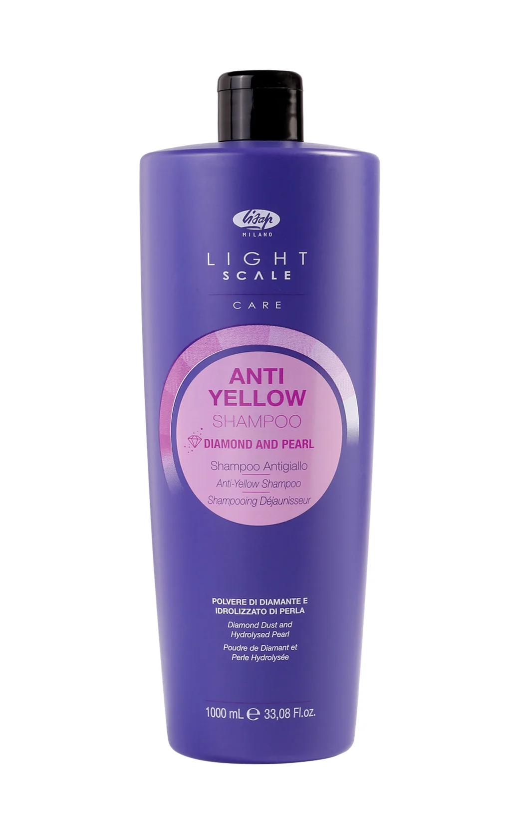 Lisap Milano Light Scale Care Anti Yellow Shampoo 1000ml