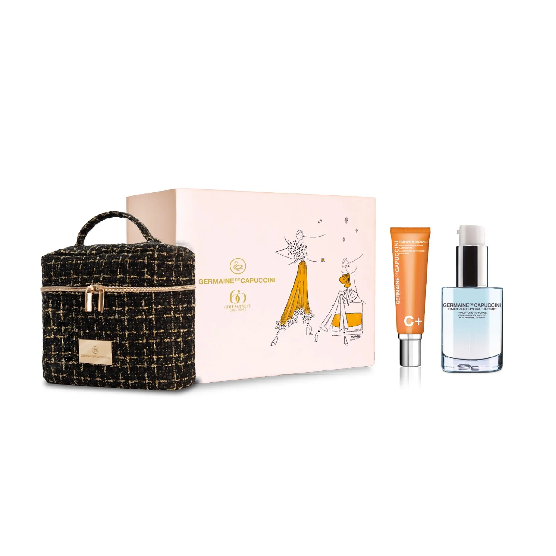 Germaine De Capuccini Gift Set Timexpert Radiance C+ Brightening, Antioxidant Facial Skin Emulsion +