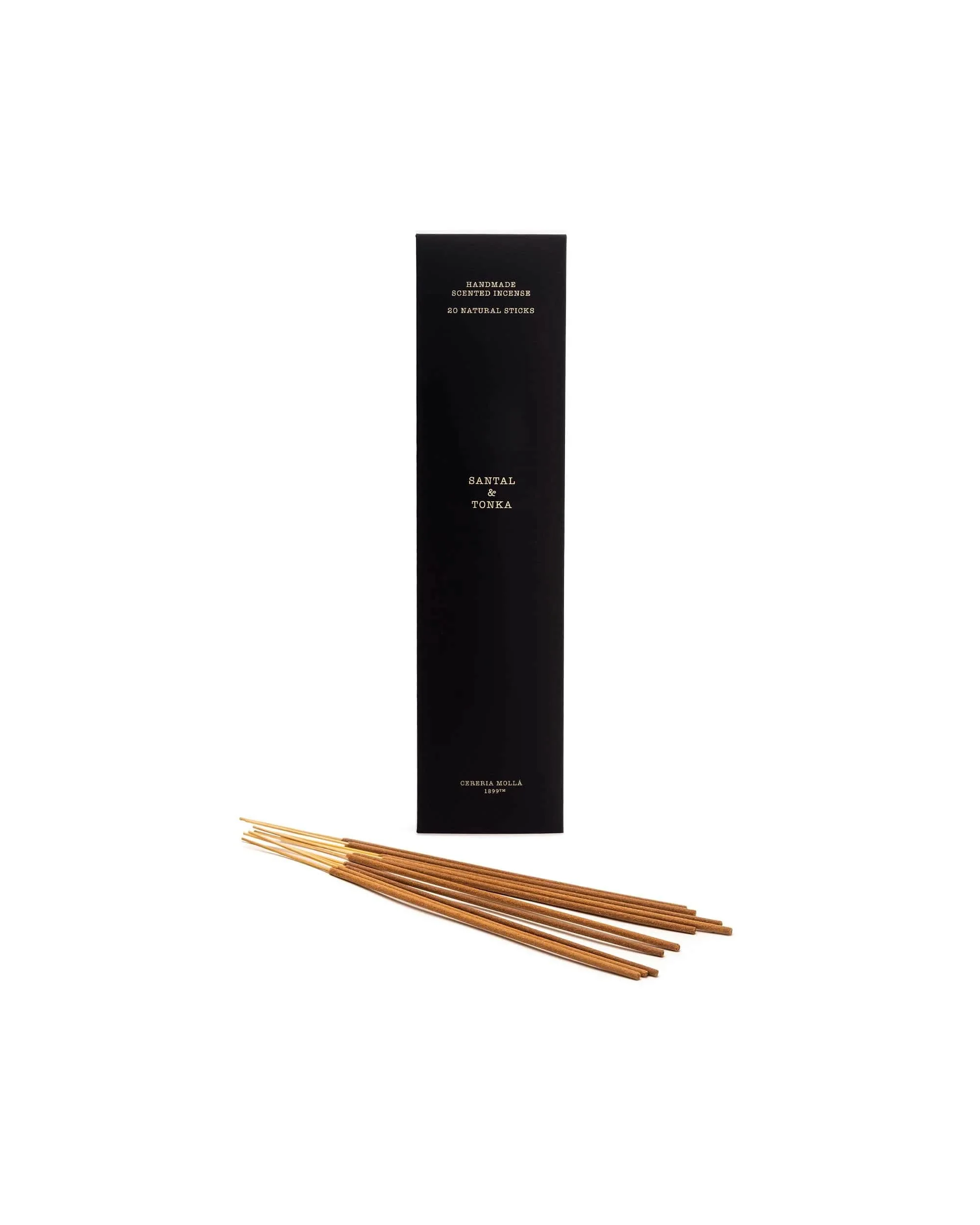 Cereria Molla 1899 Incense Santal & Tonka 20pc