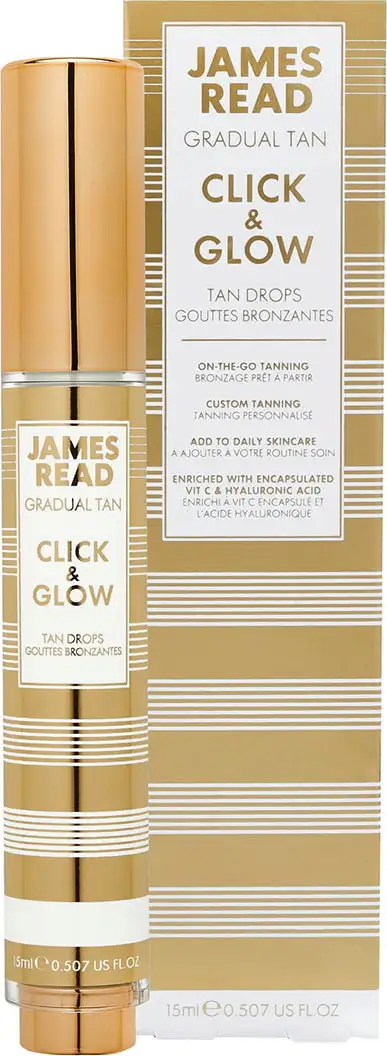 James Read Gradual Tan Click&GlowTan Drops Gouttes Bronzantes15ml