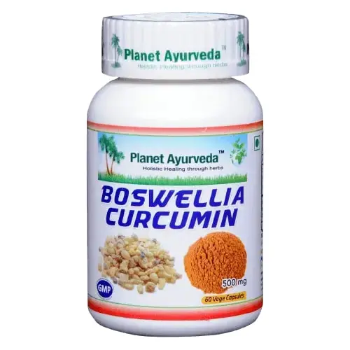 Planet Ayverda Boswellia-Curcumin Organic – A Combination Of Anti-Inflammatory Plants