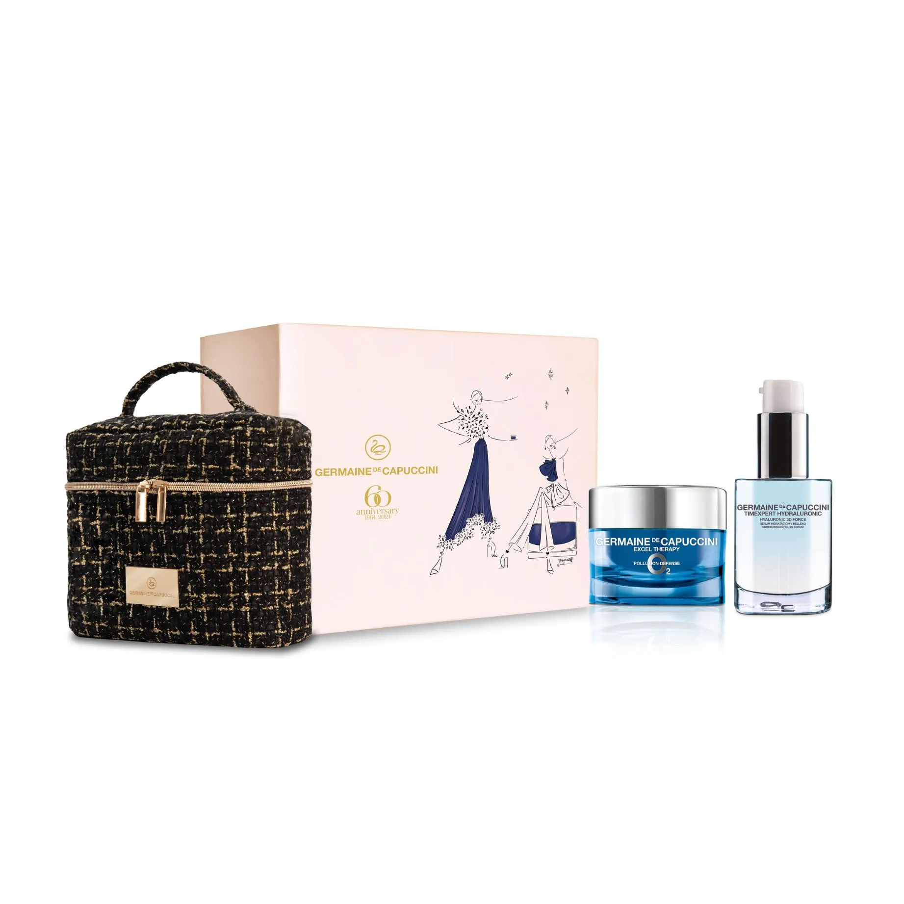 Germaine De Capuccini Gift Set Excel Therapy O2 Pollution Face Cream With Oxygen + Timexpert Hydralu