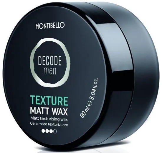 Montibello Decode Texture Men Matt Wax Cera Mate 90ml