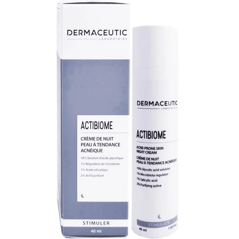 Dermaceutic Actibiome Acne-prone Skin Night Cream 40ml