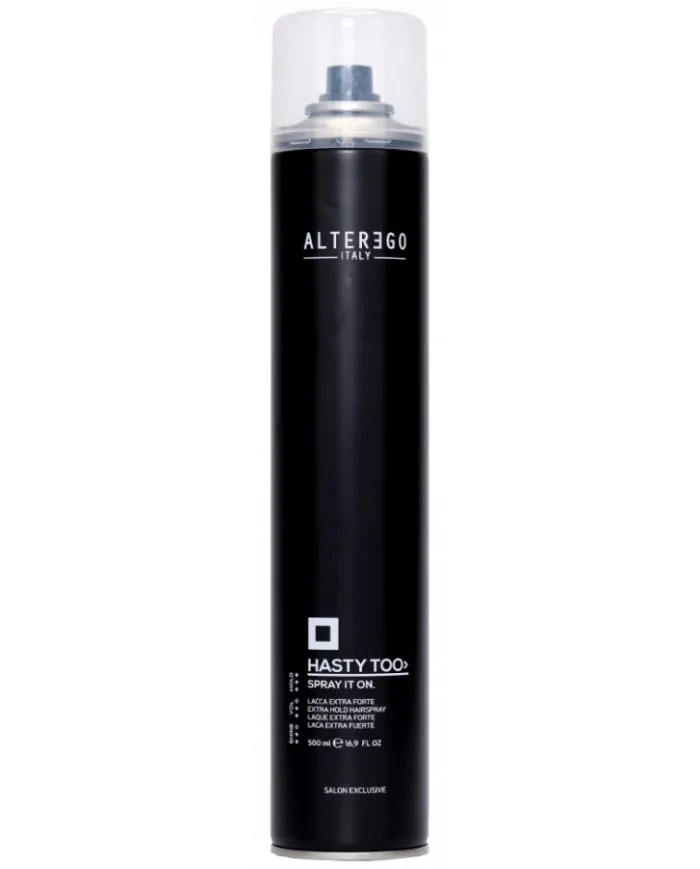 Alter Ego Hasty Too Spray It On Extra Hold Hairspray 500ml