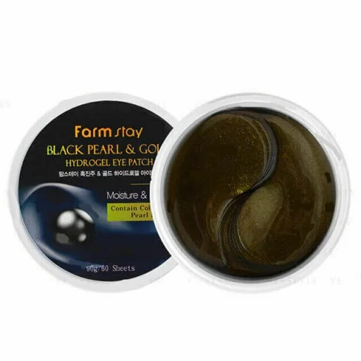 Farmstay Black Pearl & Gold Hydrogel Eye Patch 90g