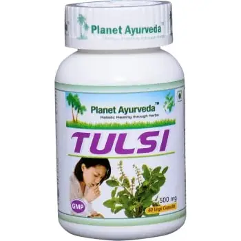 Planet Ayverda Tulsi Organic Capsules