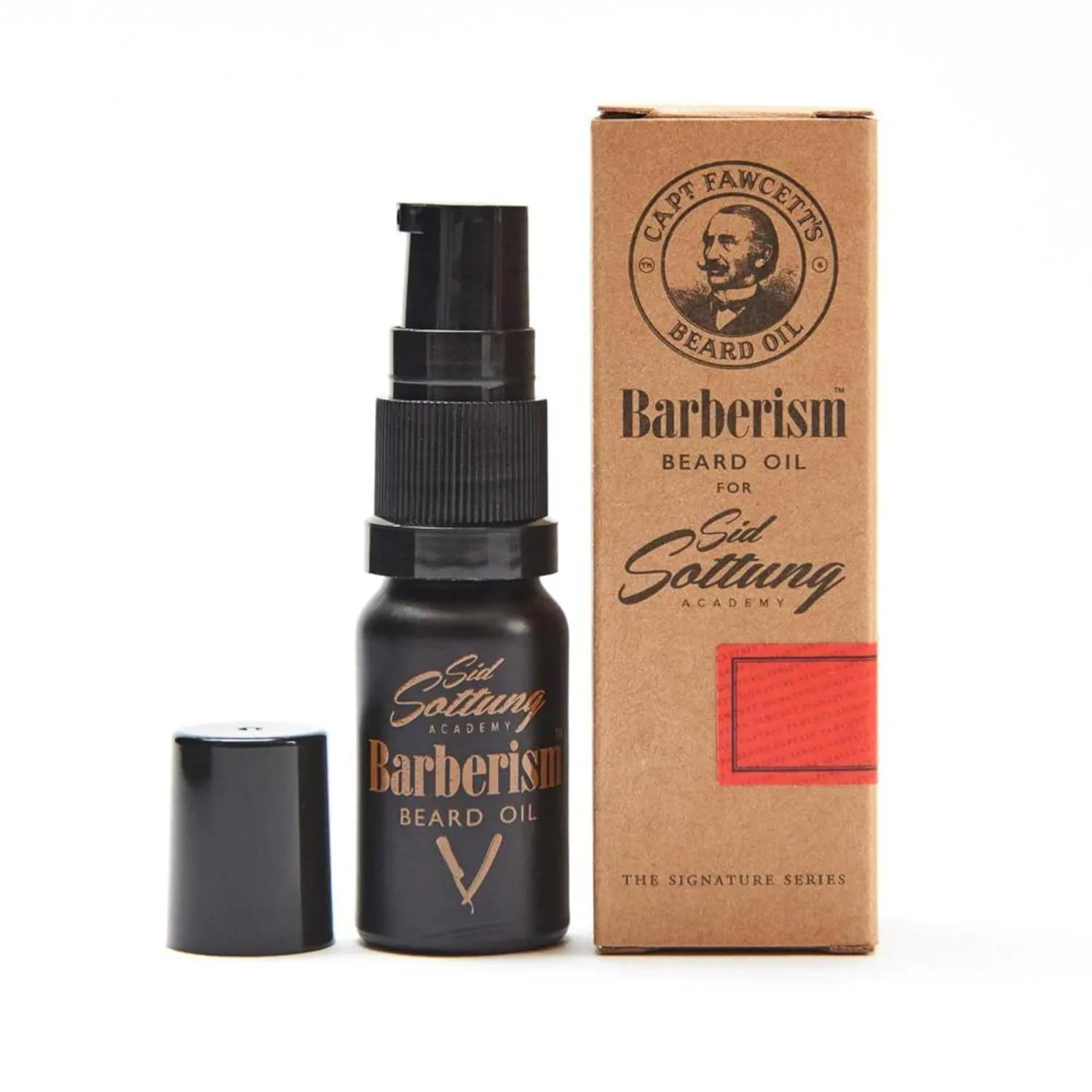 Captain Fawcetts Barberism Sid Soottung Beard Oil 10ml