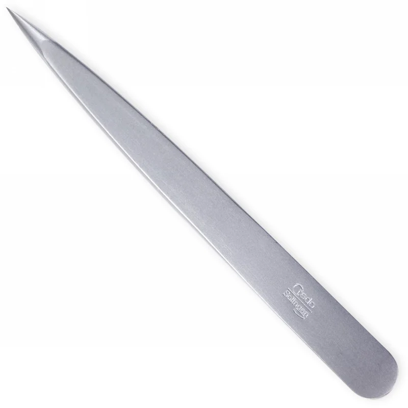 Credo Pointed Tweezers, Stainless Steel, Pointed, 9.5 Cm