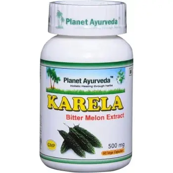 Planet Ayverda Karela Organic Capsules (Bitter Melon)