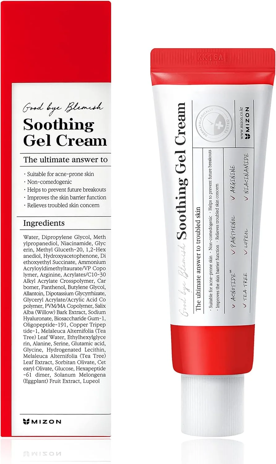 Mizon Good Bye Blemish Soothing Gel Cream 55ml