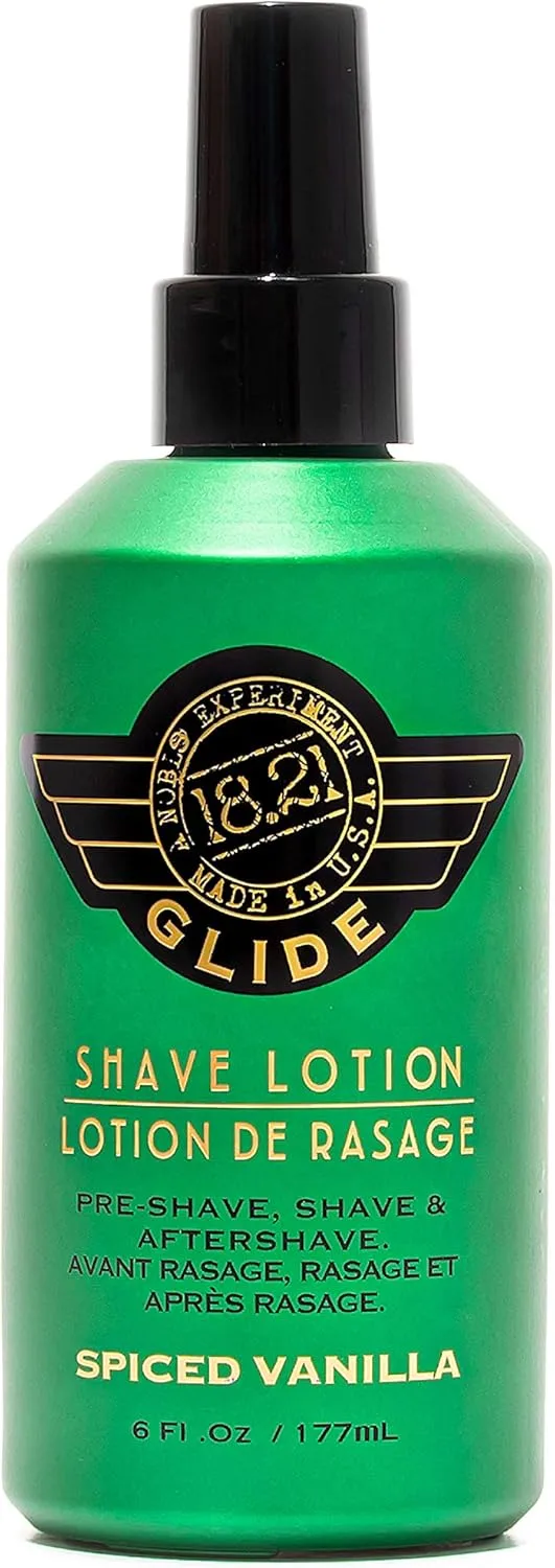 18.21 Man Made Shave Lotion Glide Spiced Vanilla 177ml