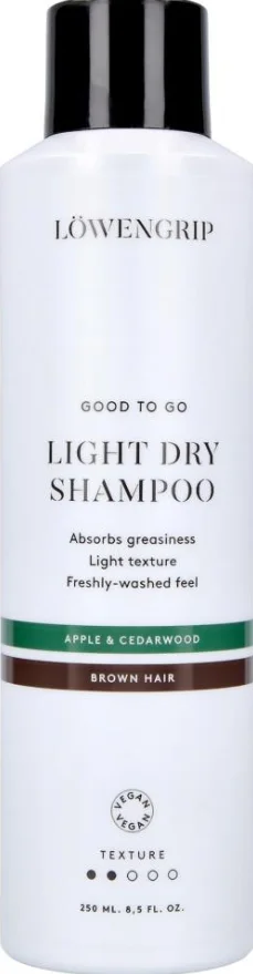 Löwengrip Good To Go Light Dry Shampoo For Brown Hair 250 ml