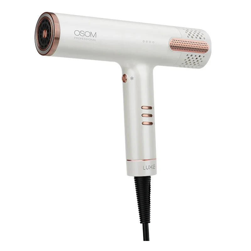 OSOM Professional LUXE BLDC High Speed Hair Dryer, 1500 W, White