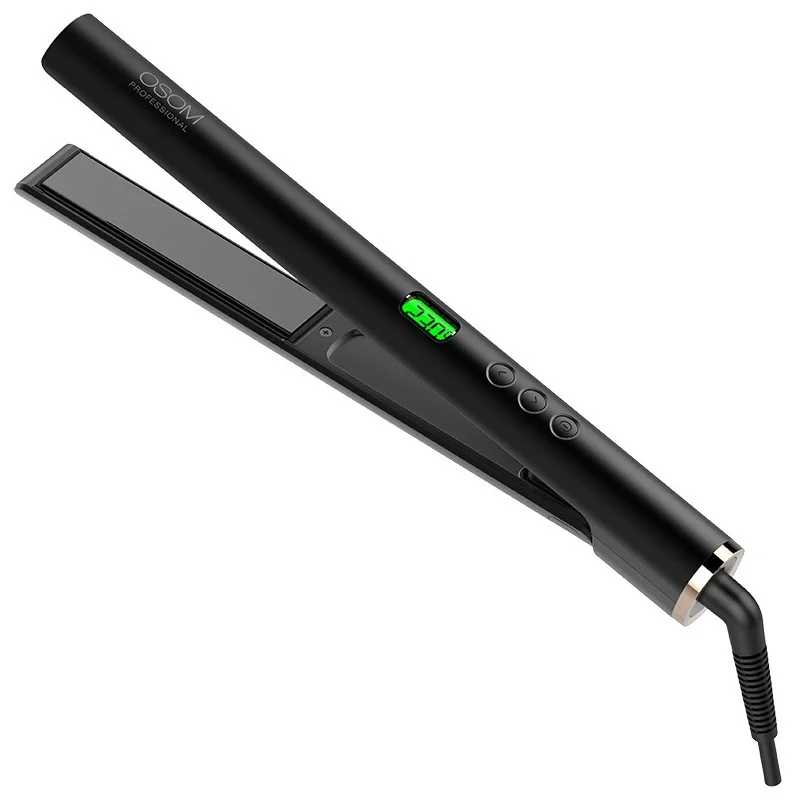 OSOM Professional Hair Straightener and Styler 2in1 Black OSOM127HS (120-230C)