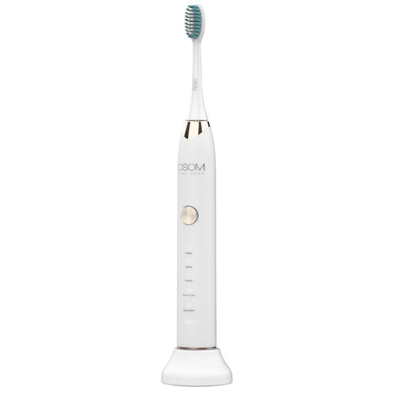 OSOM Rechargeable Electric Sonic Toothbrush, White OSOMORALT7WH