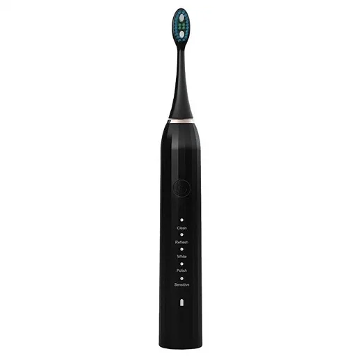 OSOM Rechargeable Electric Sonic Toothbrush, Black OSOMORALM1BL