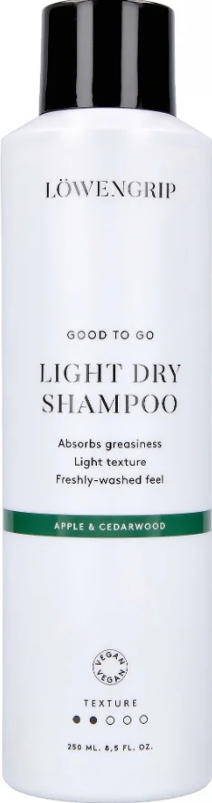 Löwengrip Good To Go Light Dry Shampoo Apple & Cedarwood 250 ml