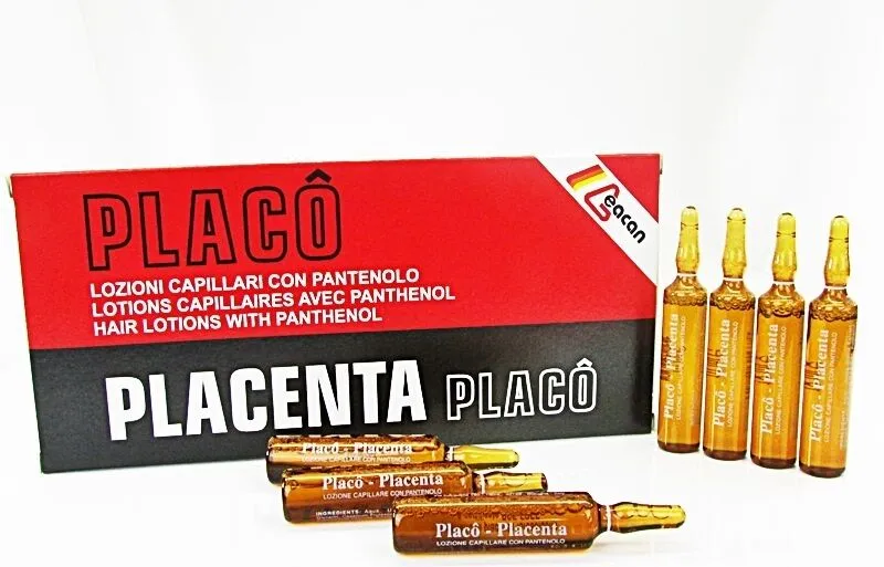 Placenta Placo Hair Lotions With Panthenol 12x10ml